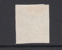 Prussia Sc 2 used. 1850 6pf (½sg) red orange imperf, tight to no margins, Fine