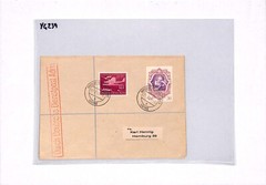 GERMANY WW2 ITALY OCCUPATION Cover 1944 Udine Mixed Franking {samwells}YG239
