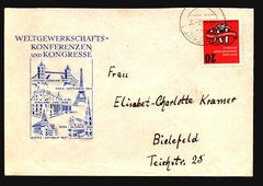 Germany DDR 1957 Arnstadt Event Cover (II) – Z17227