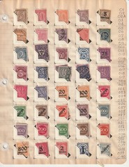 Germany & Colonies Collection on 8 Homemade Pages MNH-MH-Used