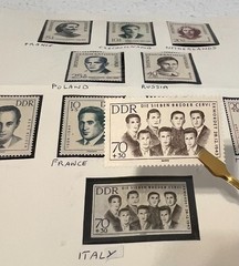 DDR Nazi Fascist Victim Stamps MNH 1962 Germany Mi 881-885 918-922 Lot of 10