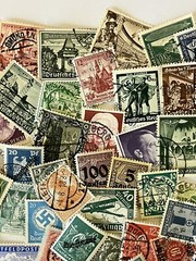 DEUTSCHES REICH – with WWII and Areas – Collection of 500 Stamps – MNH/Used