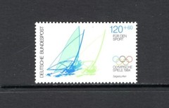 Germany 1984 OLYMPIC SPORT, WIND SURFING SC B622 MNH