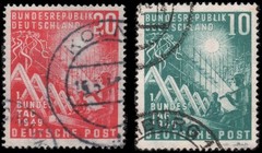 Germany #665-666 Used VF