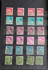 24 Vintage Germany Deutsche Post & Deutsches Reich Used Stamp Lot Mixed Used