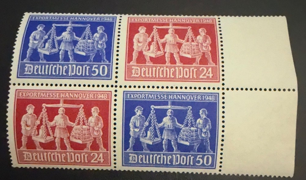 Germany Stamps #584-585 MNH-OG Hanover Export Fair 1948
