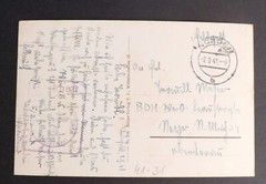 1941 Norden Germany RPPC Feldpost Cover Postcard Kriegsmarine Navy Battleship