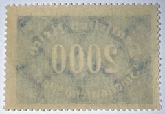 Travelstamps: 1922 Germany Reich Sc # 205/ Mi: #253 Number Horizontal Oval, MNH