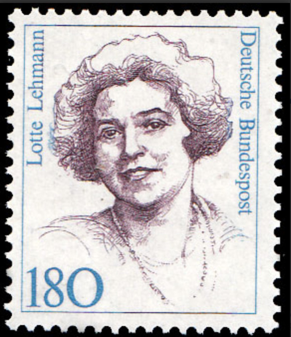 BRD FRG #Mi1427 MNH 1989 Lotte Lehmann [1490 YT1259 SG2163]