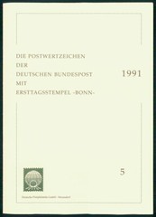 GERMANY FOLDER 1991/05 KUNST MALEREI GEMÄLDE ERICH BUCHHOLZ ART