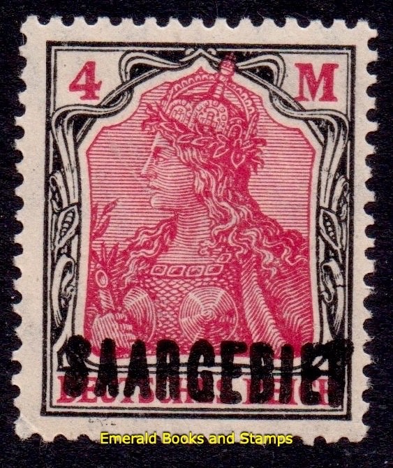 EBS Germany SAAR 1920 – Germania – Michel 49 – MH* – cv $18.00 – (h2