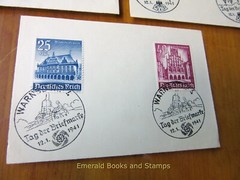 EBS Germany 1940 Buildings – Bauwerke Michel 751-759 Sonderstempel KRIEG 544