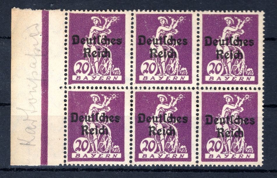 DR-Infla 122 MNH Fresh Unhinged Postage Stamps Thick Paper