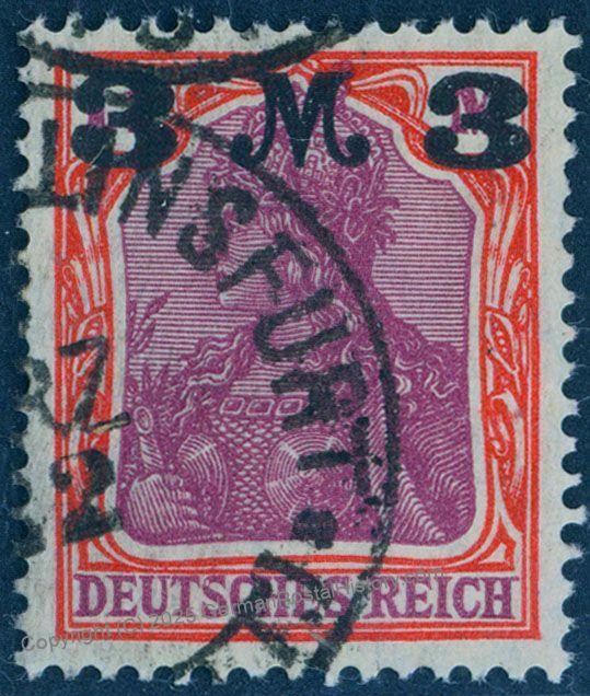 Germany 1921 Deutsches Reich Inflation 3 Mark Mi155 Ia PFIV Germania Photo 95841