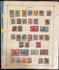 Germany, DDR, & German States Stamp Collection Album Pages Mint & Used ZAYIX