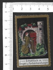 Germany STANDART BRONZE vintage advertisement poster stamp