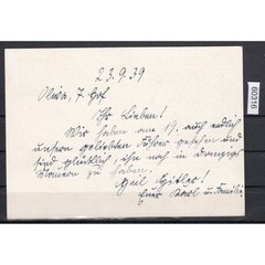 Danzig 1939 Mi.Nr. P 62 b 01 stamped postal stationery Robert Koch