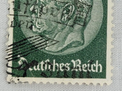 GERMANY ~ Deuirches Reich ~ Green Stamp 6 Heller ~ Cancelled/Posted ~ B302
