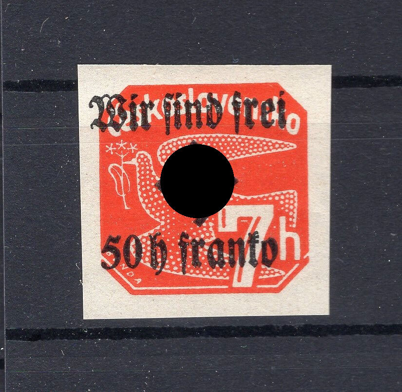 Sudetenland Rumburg 26 Luxury MNH Post Fresh 8EUR