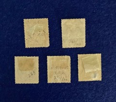 5 BAVARIA/Germany Reich 1920 Set „Farewell Series „