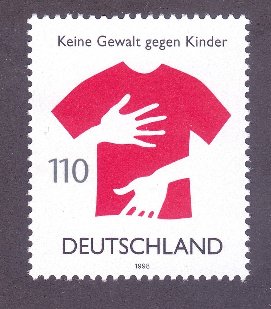 Germany 2017 MNH 1998 Prevent child Abuse Issue Very Fine