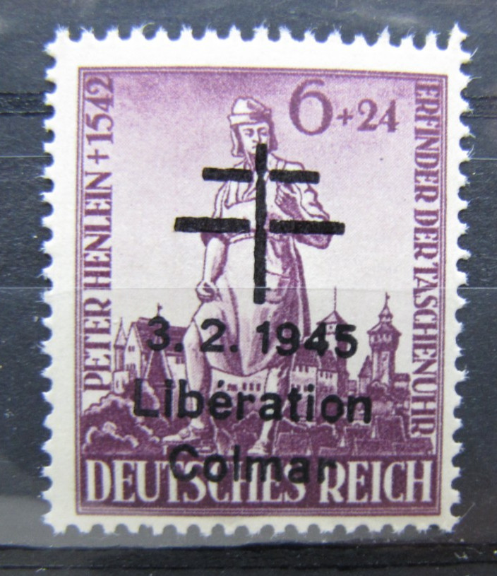 Germany Local ovp. LiberationColmar.6+24.pf-MNH (C-22)