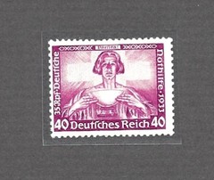 German Reich Stamp Mi 507, Wagner Opera Issue, 40 Pf, Mint Never Hinged