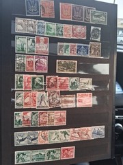 pre, during and post ww2 german stamps