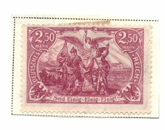 Germany 1920 New Daily Stamps MC: 115 Dark Violet 2.5Mk Lightly Hinged Stamp