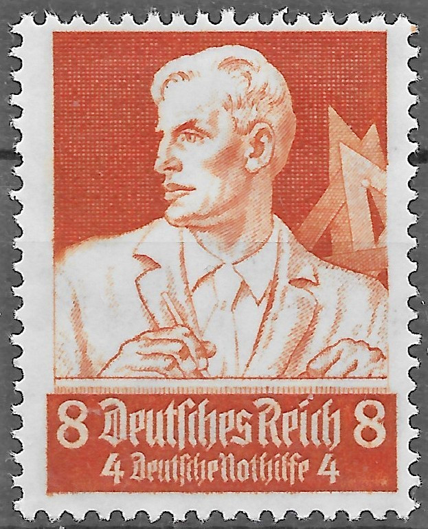 German Reich Mi# 560 MH Welfare Fund 1934 *