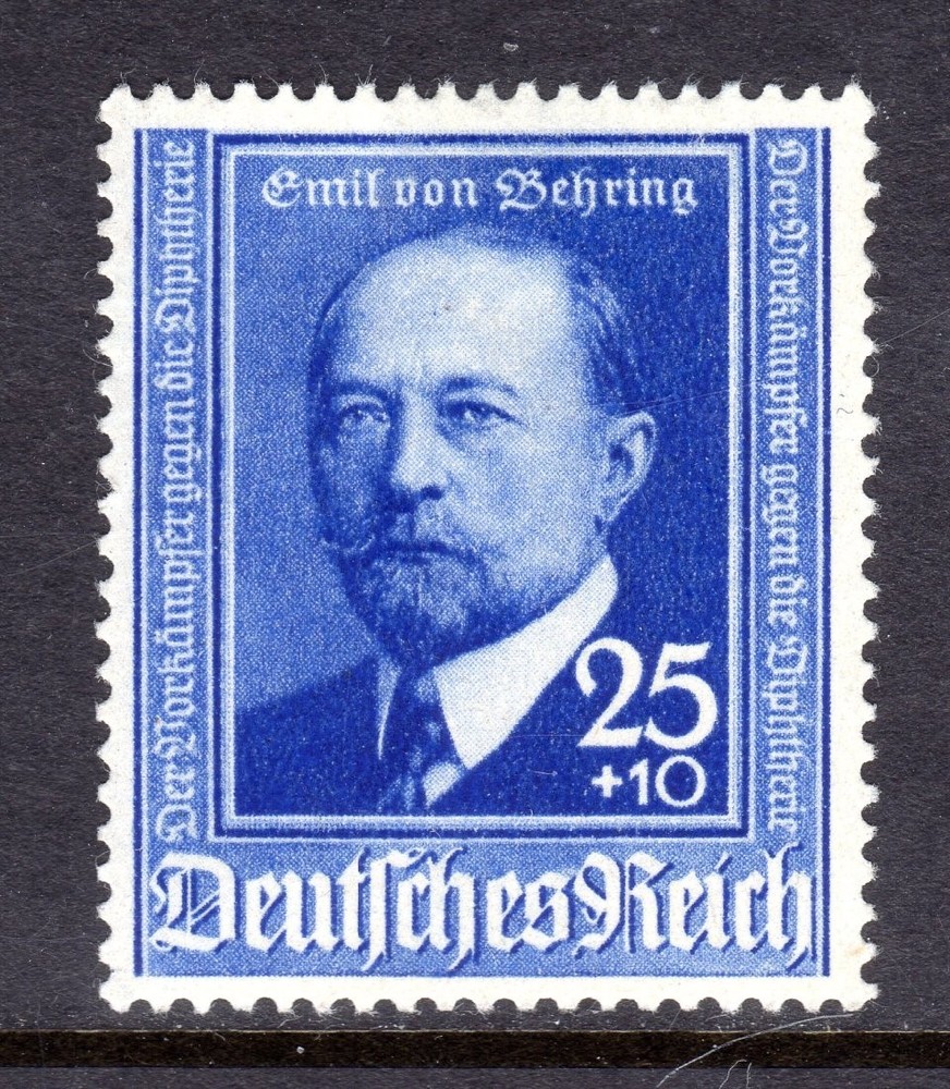 Germany Scott #B 187 VF Unused 1940 25+10 Pfg Emil von Behring