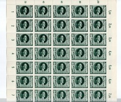 MNH stamp Sheet Sc B232 Adolf Hitler 1943 Birthday WWII Germany Third Reich