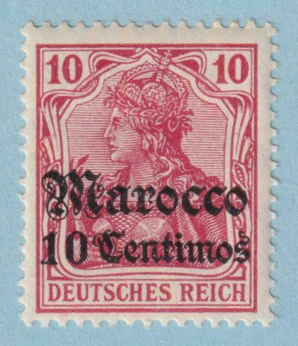 GERMANY OFFICES ABROAD – MOROCCO 35 MINT LIGHTLY HINGED * EXTRA FINE! – HAN