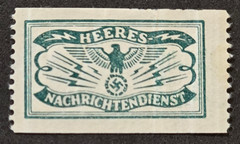WW2 Nazi German Third Reich Herres Wehrmacht Army News service Military Stamp