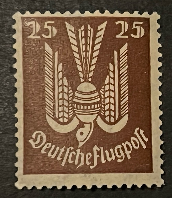 Travelstamps: Germany Deutches Flugpost Stamps Scott #C13/Mi#265-25m Mint MOGH
