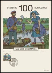 ART-EDITION 1991 GERMANY 1570 POSTMAN SPREEWALD PM „BERLIN“ Ltd. 1.000!!