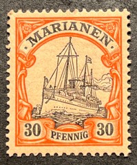 Travelstamps: GERMANY MARIANEN STAMPS Stamps Kaiser’s Yacht Mint OG H UNWMK