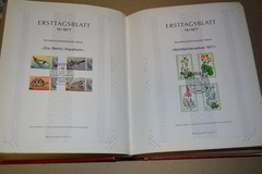 Album of 96 German Ersttagblatt ETB First Day Covers from 1975 to 1982