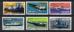 Germany – DDR : River boats set from 1981 – used