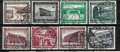 German Reich 1936 ☀ Charity Stamps – Architecture ☀ Used set