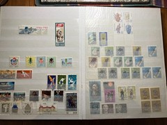 6 Pages East Germany DDR Stamps 1949-1989 Lighthou1se Album Used Mint Few Covers