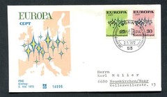 Germany – BRD : First Day Cover from 1972 (Europe) with fancy cancel – used