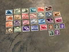 Germany Reich Grossdeutsches 1944 Stamp Lot WWII 30 Stamps