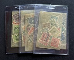 75 Mixed Stamps Lot- German/Deutsches Reich, Bavaria, Inflation, Overprint 1923