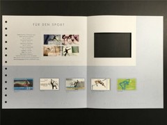 GERMAN POST ART-EDITION 2009/12 SPORTS ATHLETICS WC BERLIN
