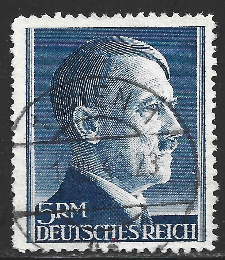 Germany, Scott #527, 5m Adolph Hitler, Used