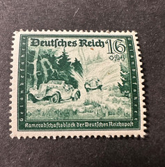 Germany 1944 Sc# 891 Off Road Driving Mint Never Hinged FREE SHIPPING