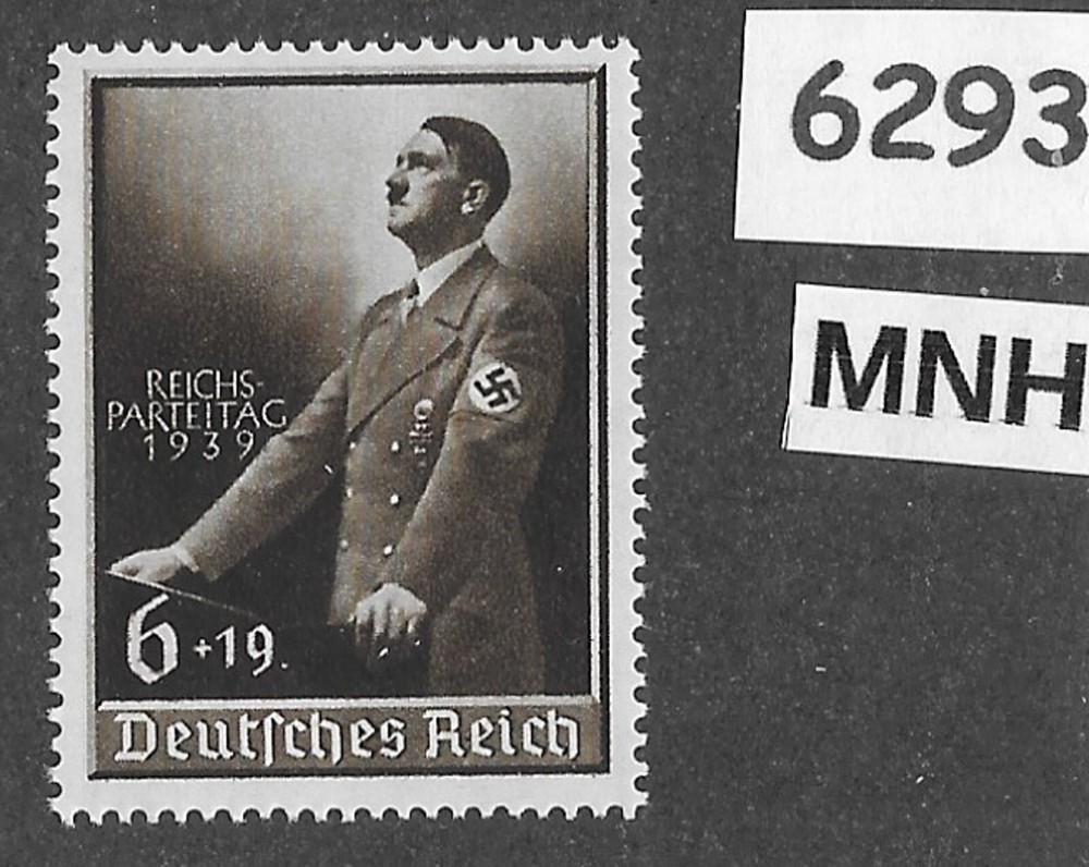 #6293 MNH stamp Sc B147 / Adolf Hitler at Nuremberg / 1939 / Third Reich