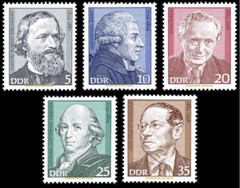 EBS East Germany DDR 1974 – Important Men (II) – Michel 1941-1945 – MNH**