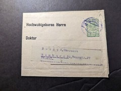 Germany Newspaper Wrapper Cover to Hamburg